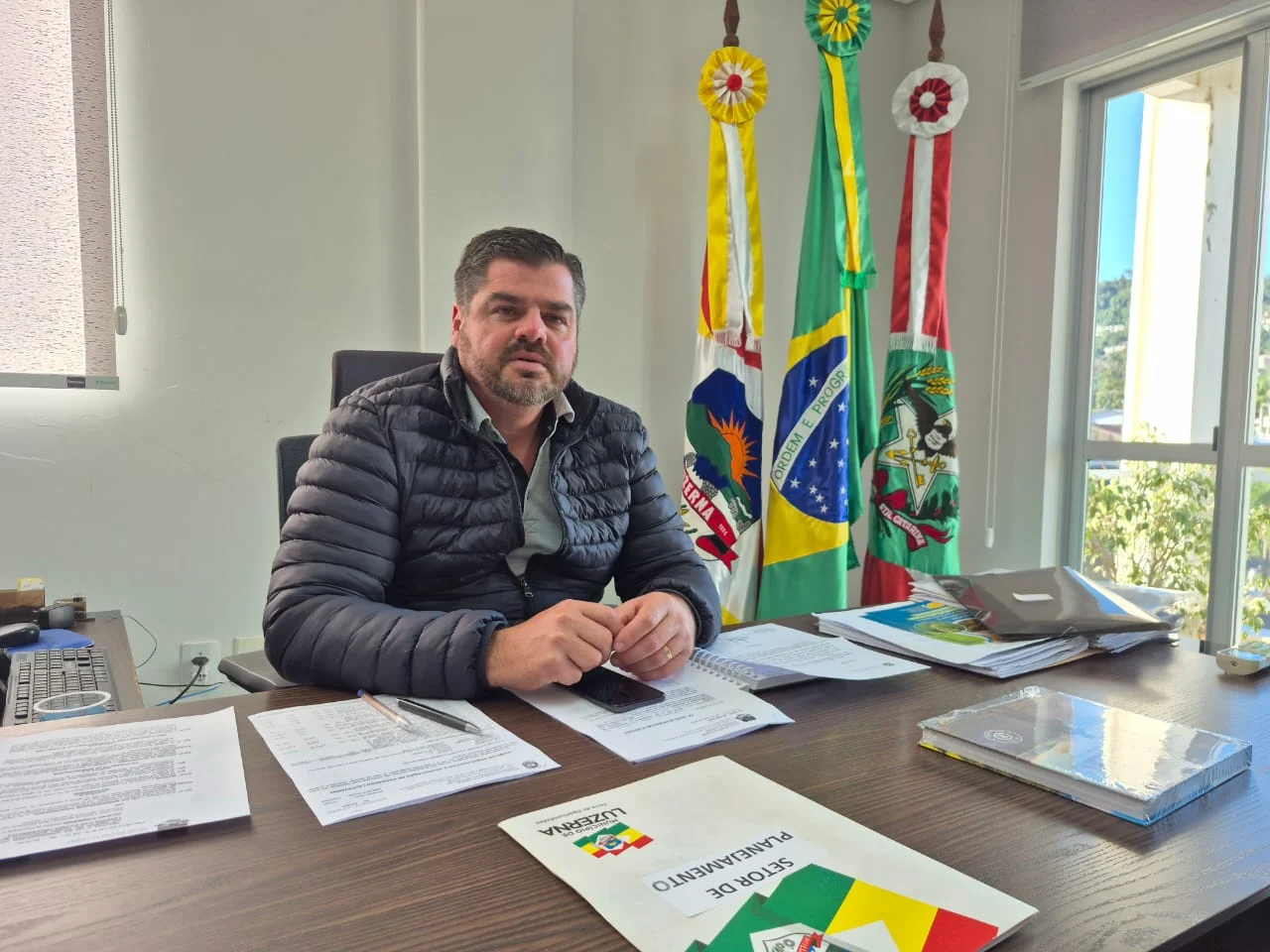 Prefeito  Indignado rebate informações e diz que recursos para Luzerna são fruto de trabalho técnico da Prefeitura