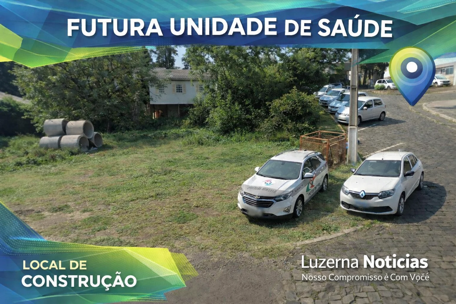 Luzerna projeta saúde mais moderna em 2026 com nova unidade de três andares