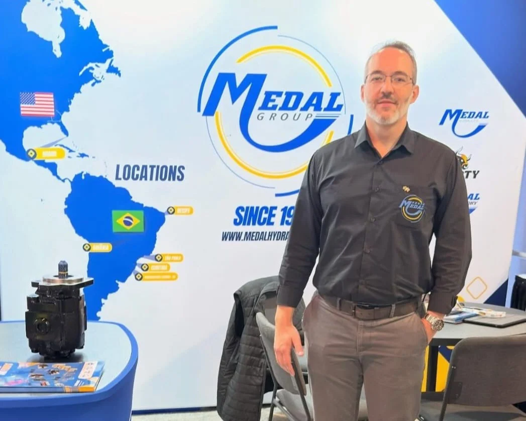 Luzerna no mapa global: Medal participa da Conexpo nos Estados Unidos