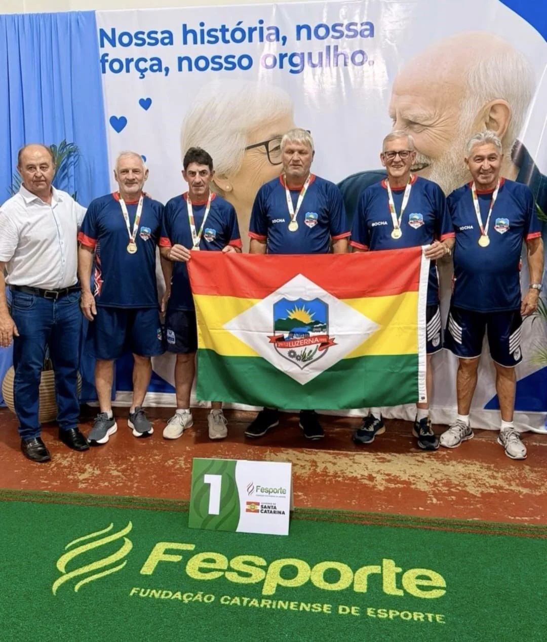 Luzerna é Campeã na Bocha dos JASTI, e garante vaga para a etapa estadual em Joinville