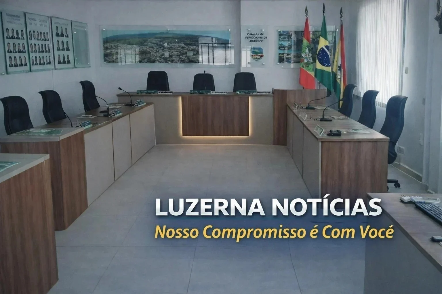 Câmara de Luzerna realiza 8ª Sessão Ordinária com pauta voltada a melhorias no município