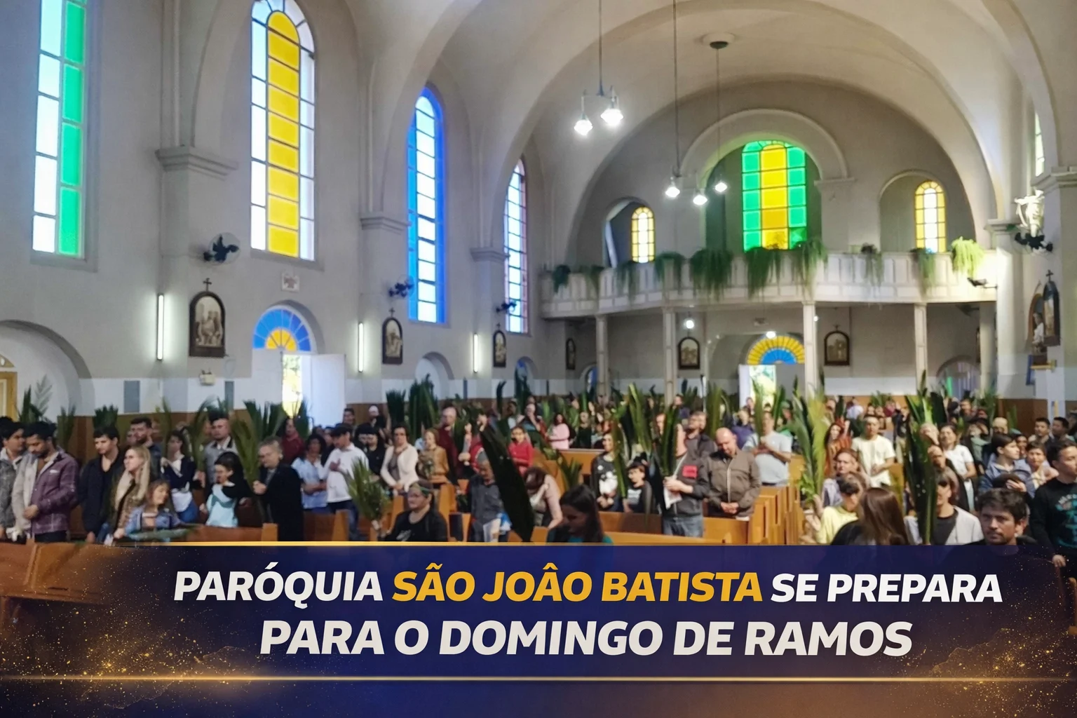 Paróquia divulga programação da Semana Santa em Luzerna