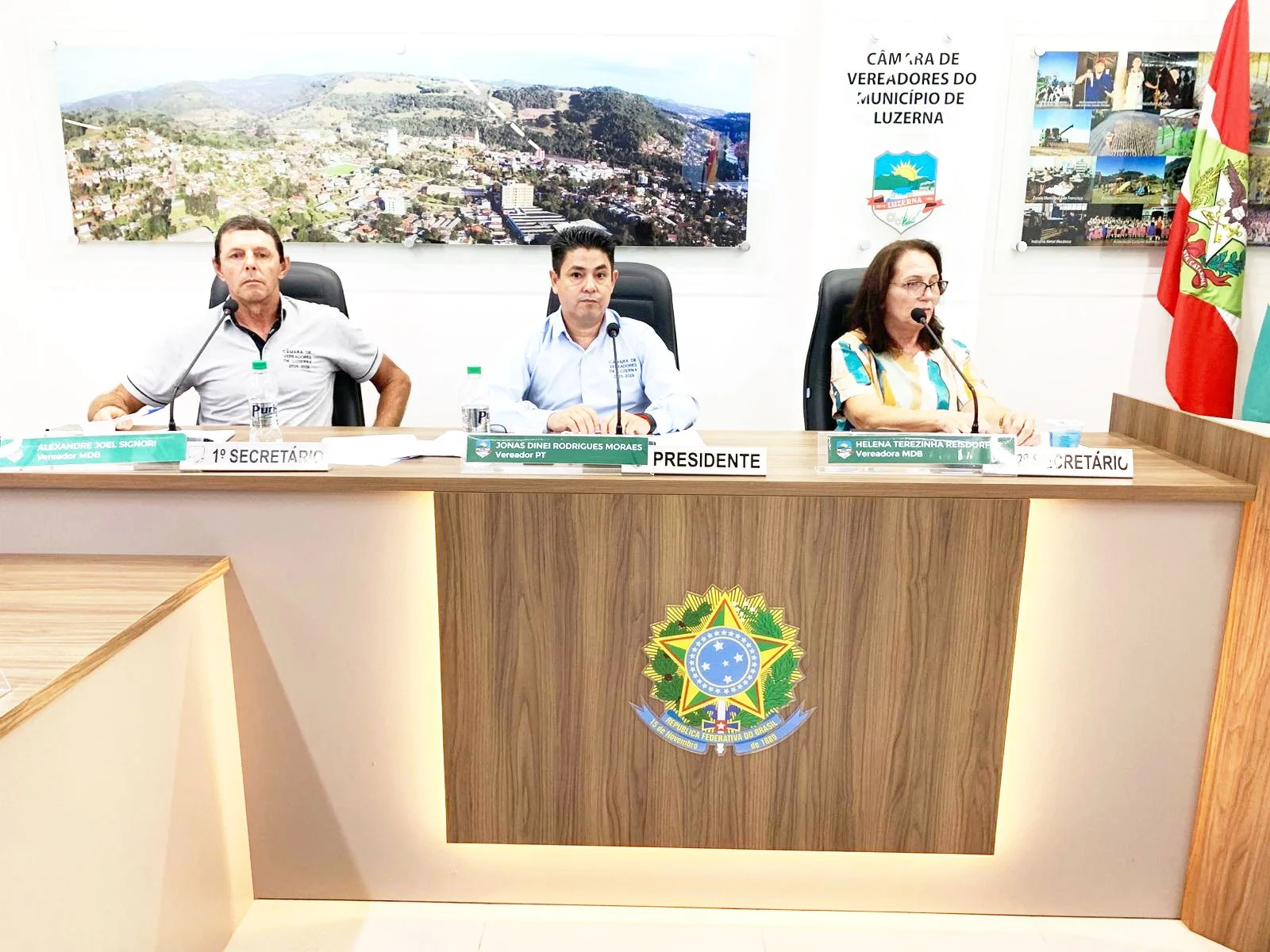 Indicação é aprovada na nona sessão ordinária de 2026 da Câmara de Vereadores de Luzerna