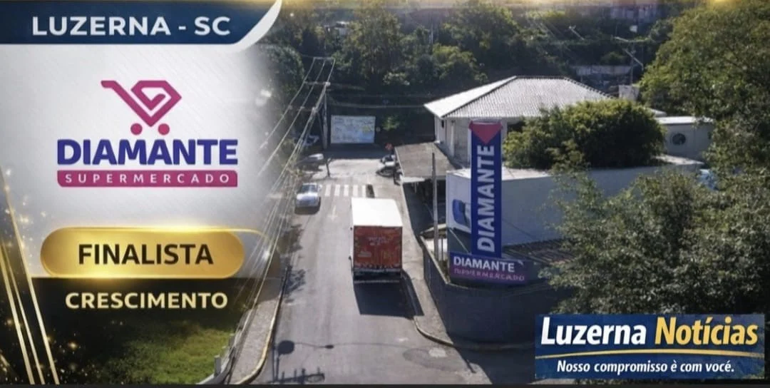 Diamante Supermercado de Luzerna é finalista no Prêmio Acats 2026 na categoria Crescimento