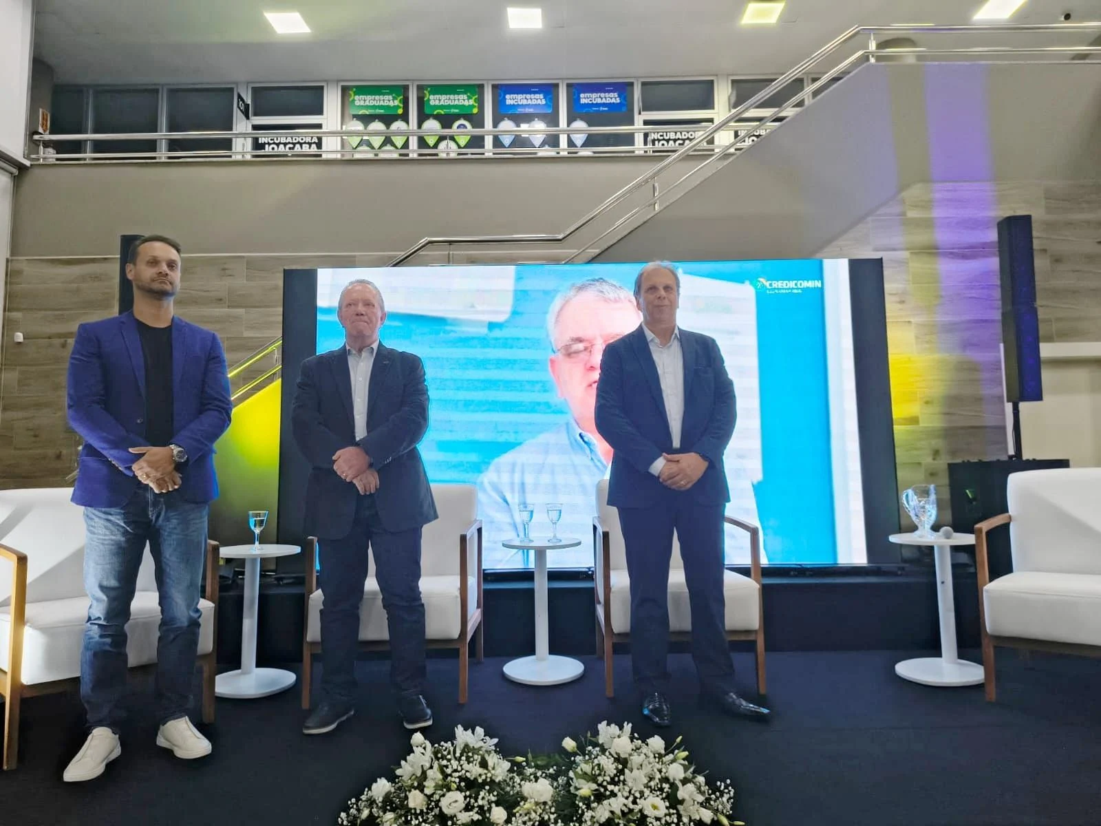 Vice-presidente da FIESC, (região Centro-Oeste) Márcio Luís Dalla Lana compartilhou experiências em evento promovido pela ACIOC