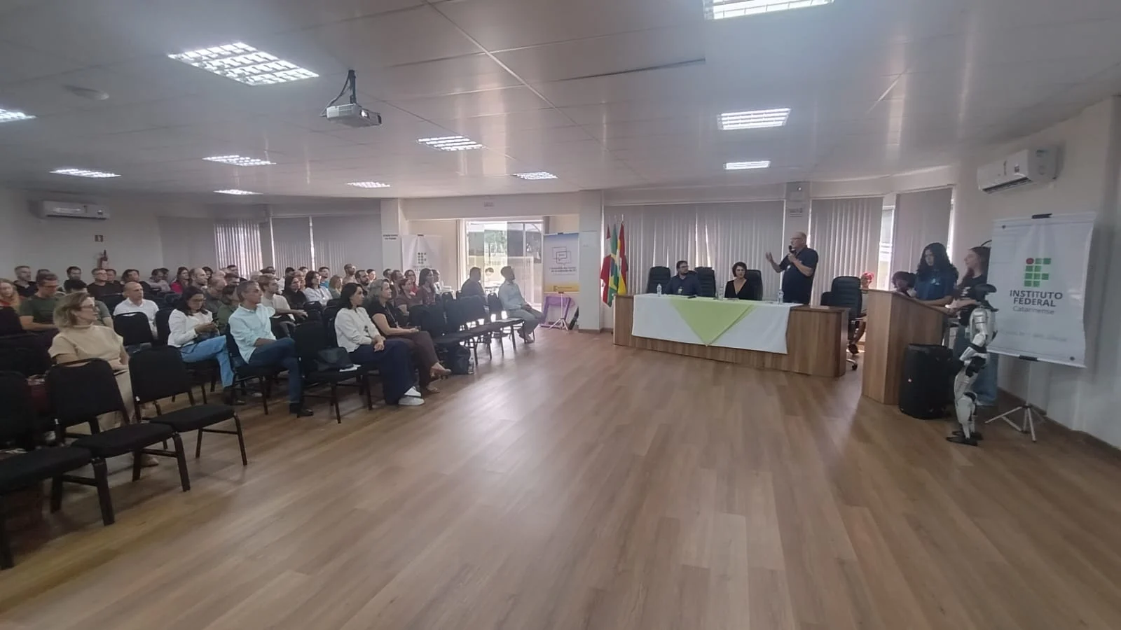 IFC Luzerna, realiza abertura do II Seminário dos Cursos de Graduação.