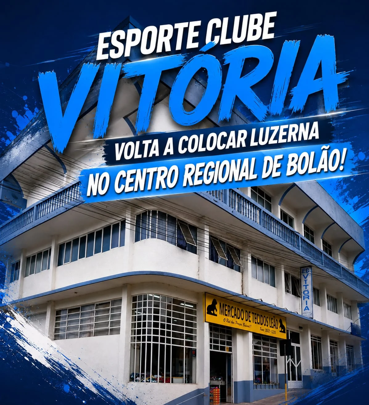 Esporte Clube Vitória volta a colocar Luzerna no cenário regional do bolão