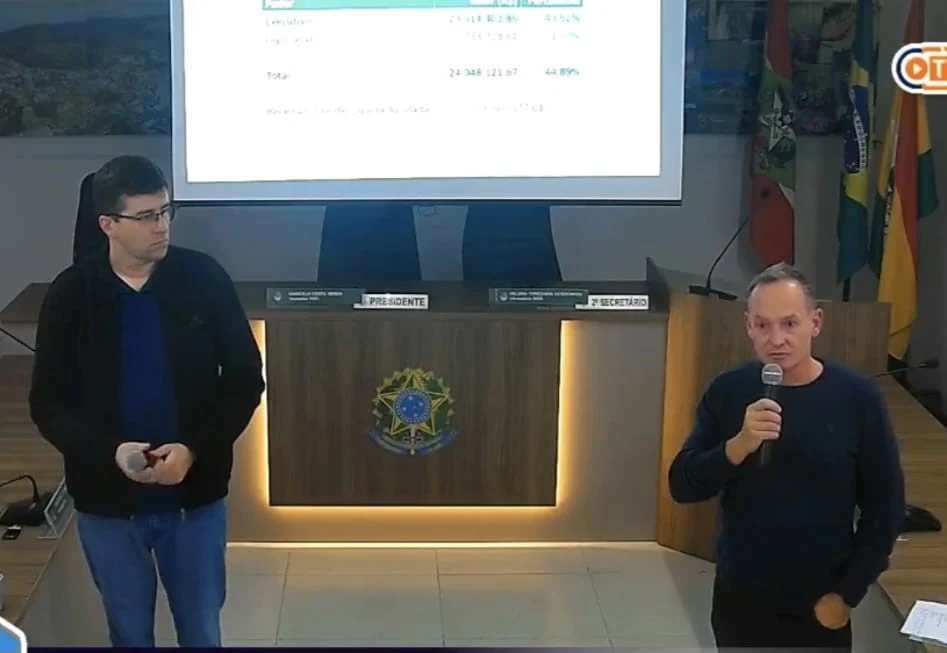 Audiência Pública apresenta investimentos  em saúde e educação e confirma liberação de recursos para pavimentação da Rua da Limeira em Luzerna