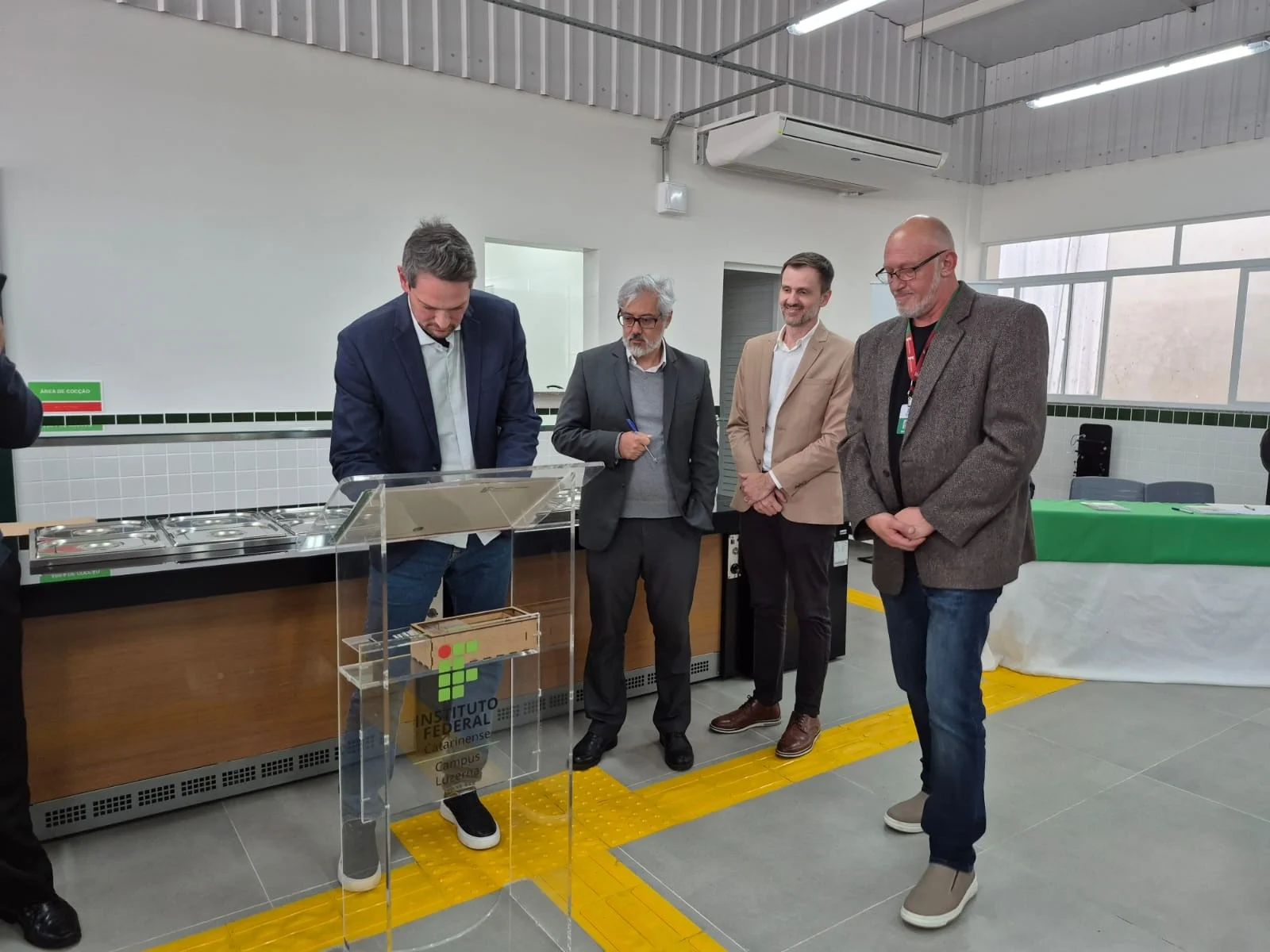 Inaugurado novo refeitório do IFC Luzerna com investimento de aproximadamente R$ 2 milhões