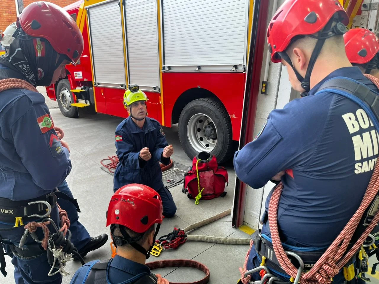 Luzerna será palco de treinamento especializado do Corpo de Bombeiros Militar de Santa Catarina