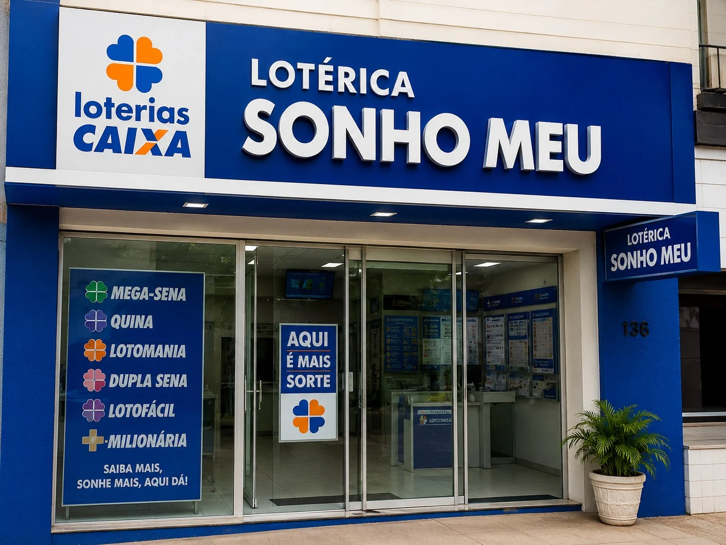 Lotérica Sonho Meu registra mais uma aposta premiada na Mega-Sena