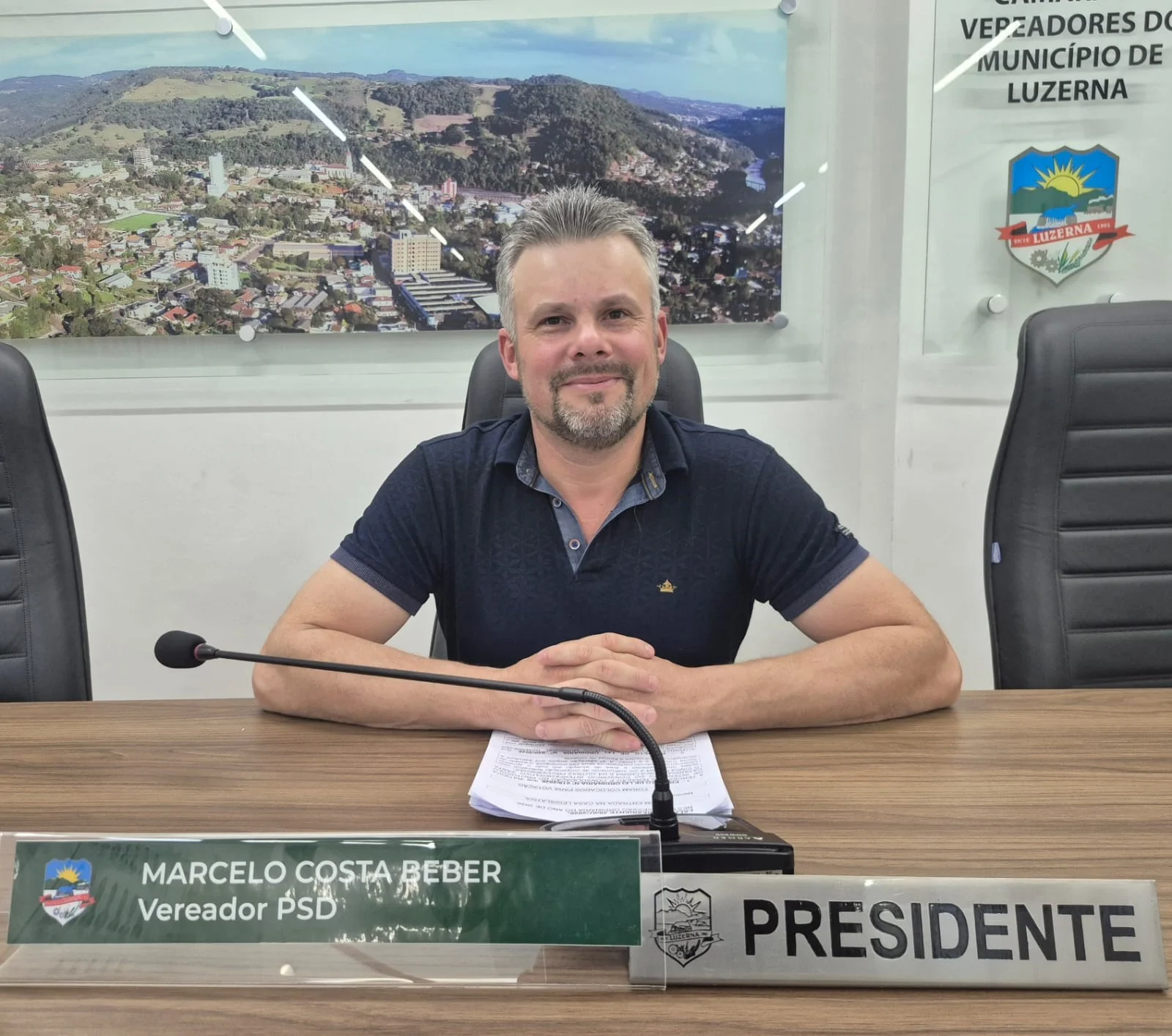 Marcelo Costa Beber apresenta resultados dos primeiros seis meses de gestão à frente da Câmara de Luzerna