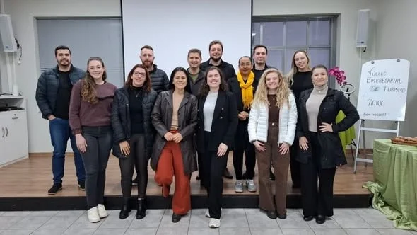 Luzerna participa de encontro da ACIOC e reforça compromisso com o desenvolvimento do turismo regional