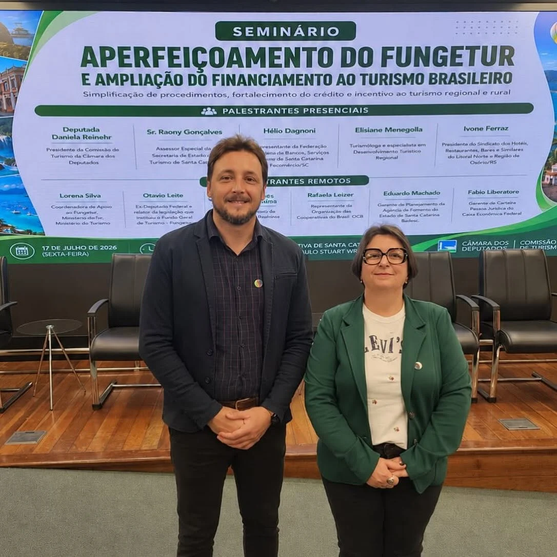 Luzerna marca presença no encontro sobre o FUNGETUR (Fundo Geral de Turismo)