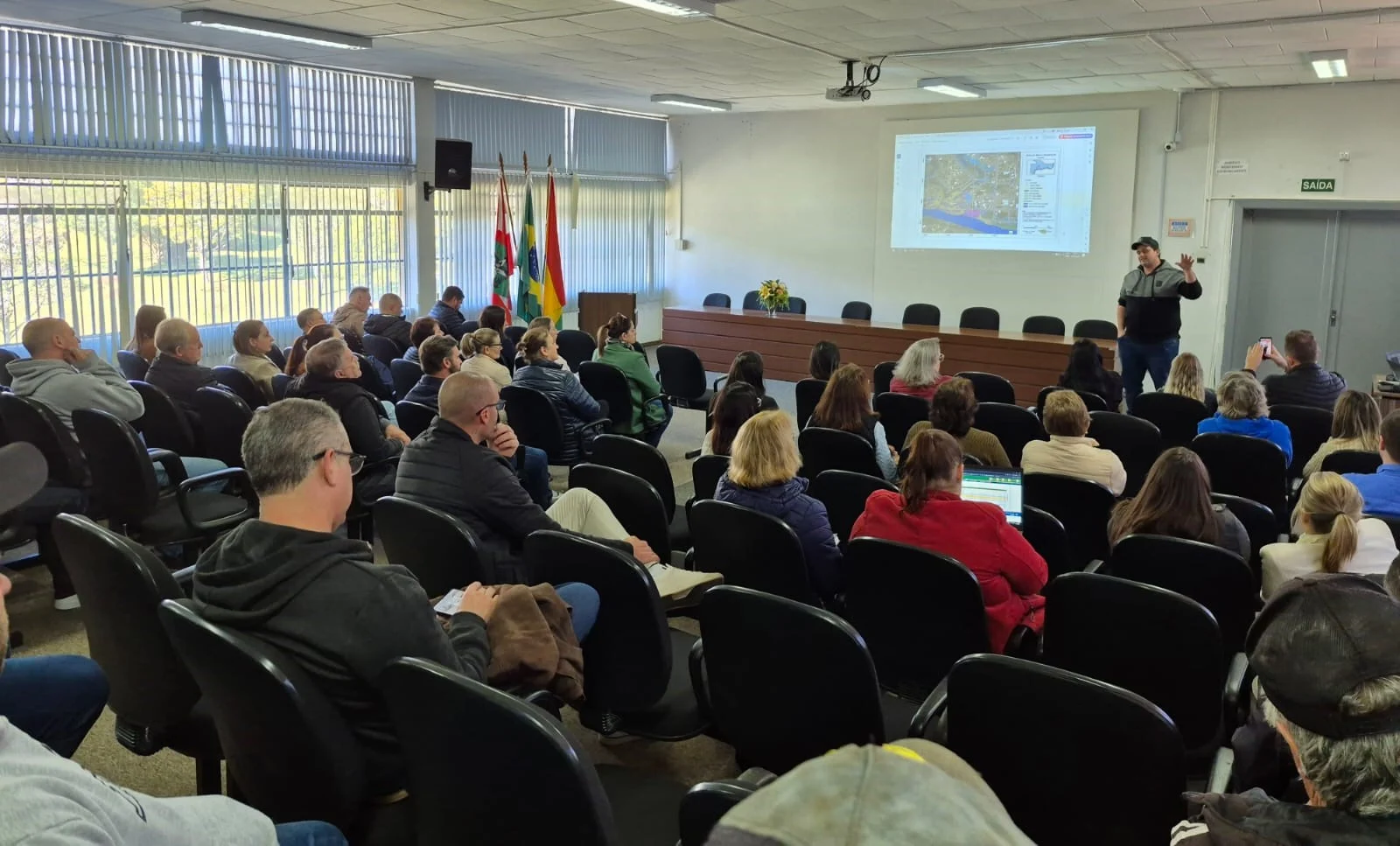 Luzerna mobiliza forças de segurança e comunidade para criar Plano de Contingência contra desastres naturais