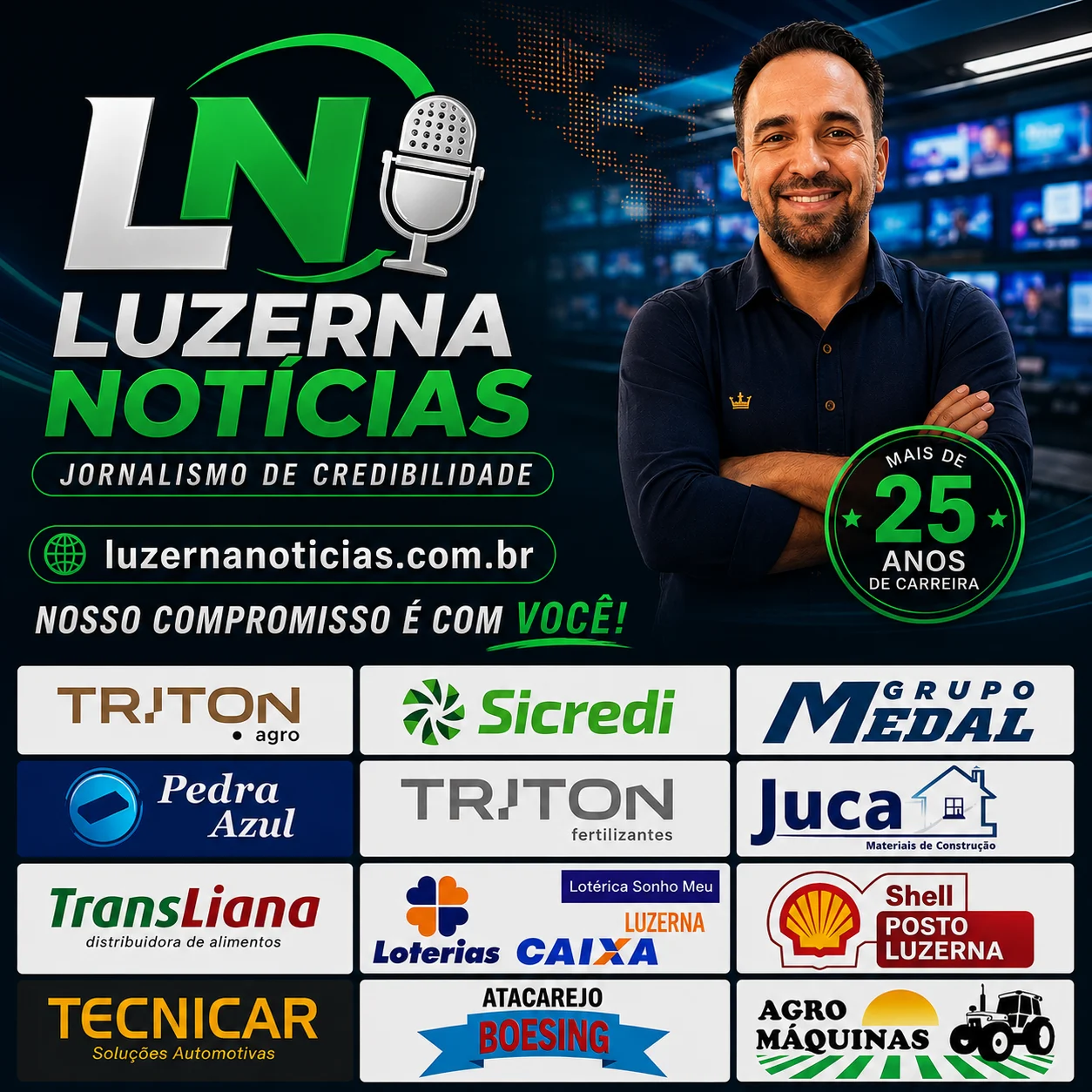 Luzerna Notícias Reafirma Compromisso com a Informação e Credibilidade na Região==