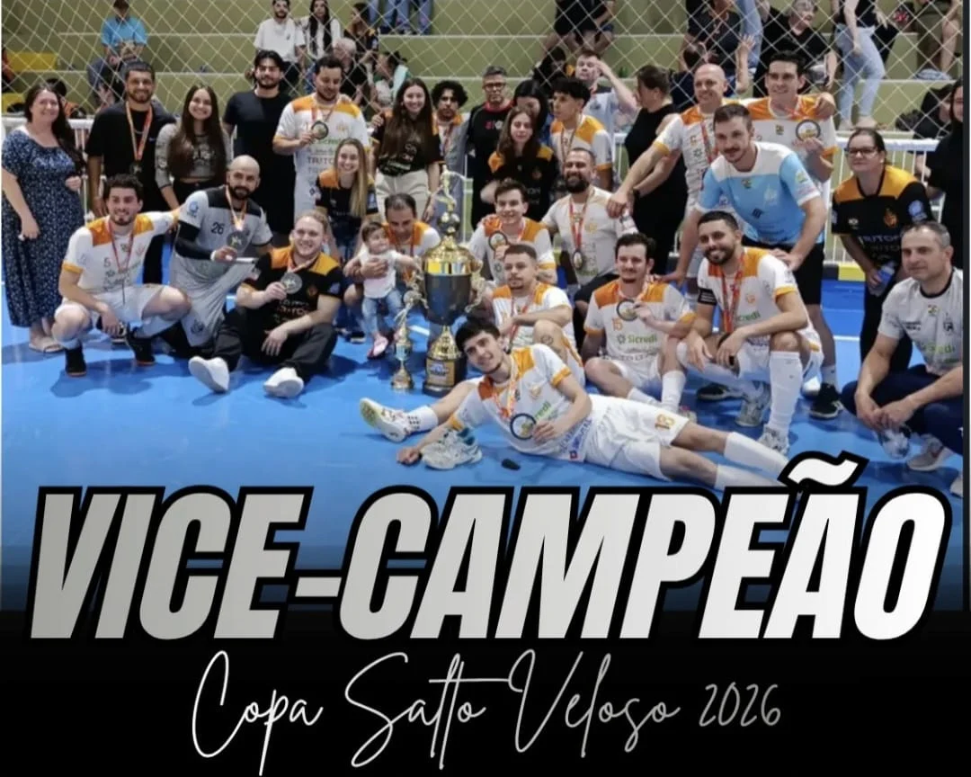 Luzerna Futsal é vice-campeão da Copa Salto Veloso