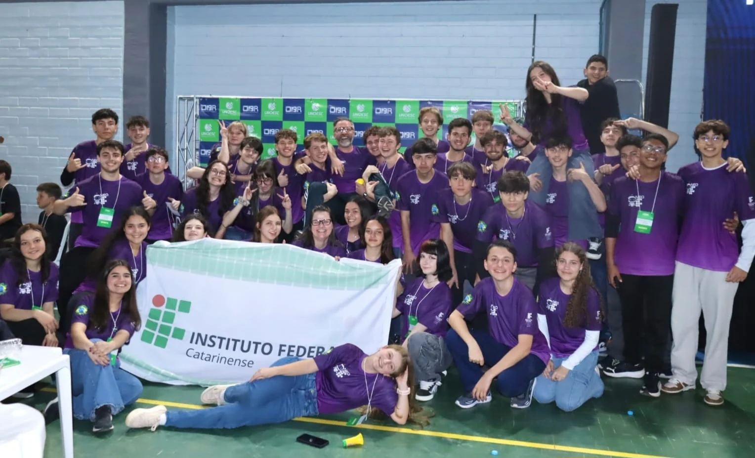 IFC Luzerna conquista quatro premiações na etapa estadual da Olimpíada Brasileira de Robótica