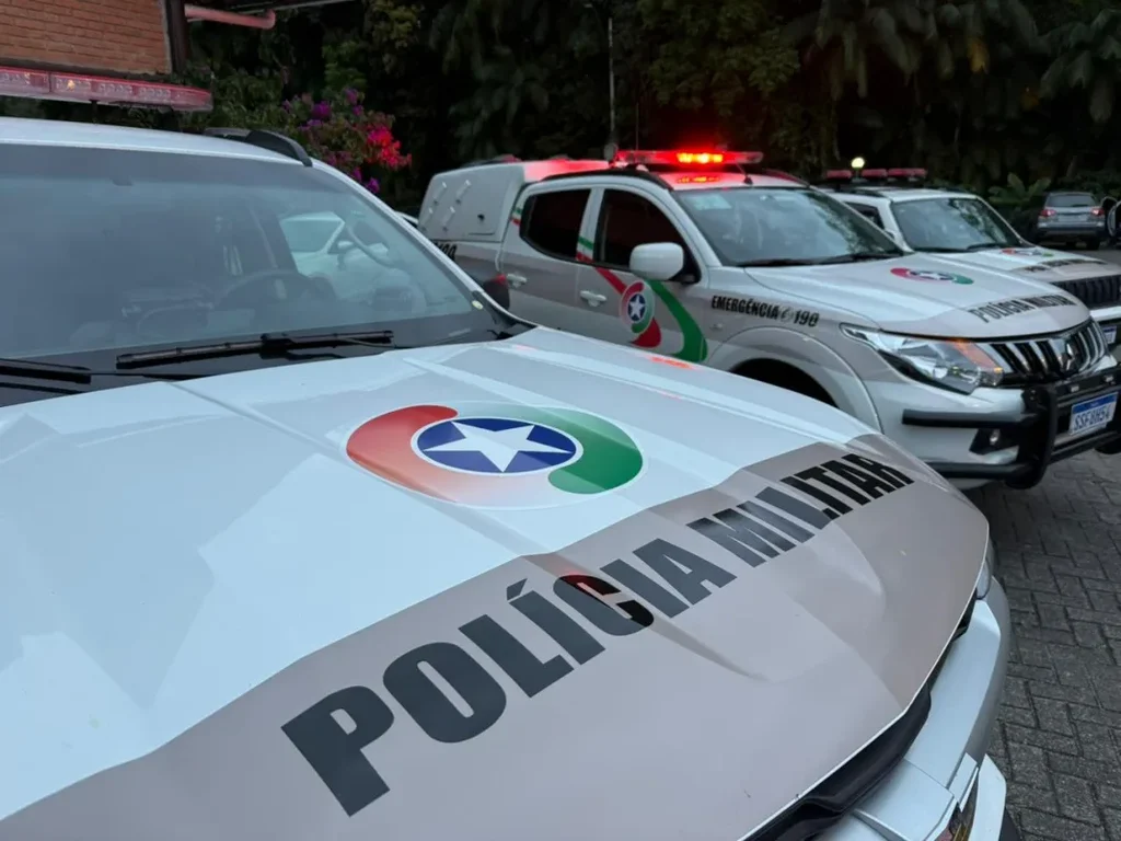 Polícia Militar de Luzerna  identifica homem após tentativa de furto