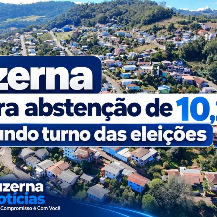 Luzerna registra 10,27% de abstenção